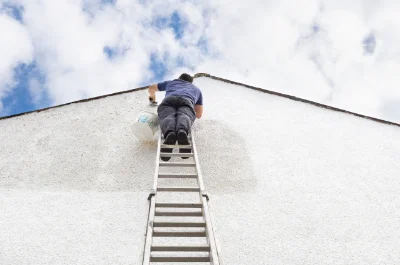 Peinture extérieure à Marigny-l'Église — façades et ravalement